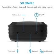 Anker Soundcore Sport Portable Wireless Speaker Black