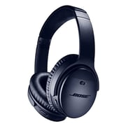 Bose QuietComfort 35 II Noise Cancelling Headphones Triple Midnight + Bose Frames Rondo Audio Sunglasses + Blue Lenses