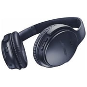 Bose QuietComfort 35 II Noise Cancelling Headphones Triple Midnight + Bose Frames Rondo Audio Sunglasses + Blue Lenses