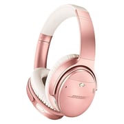 Bose QuietComfort 35 II Noise Cancelling Headphones Rose Gold + Bose Frames Rondo Audio Sunglasses + Rose Gold Lenses