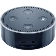 أمازون Echo Dot (الجيل الثاني) مكبر صوت ذكي مع Alexa - أسود (إصدار عالمي)