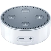 Amazon Echo Dot (2nd Generation) Smart Speaker with Alexa - White (International Version)