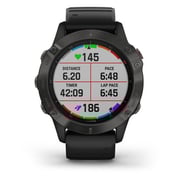Garmin Fenix 6 Sapphire Smartwatch Carbon - Black