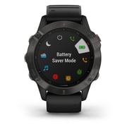 Garmin Fenix 6 Sapphire Smartwatch Carbon - Black