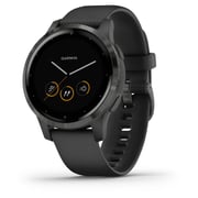 Buy Garmin Vivo Active 4S Smartwatch Black Slate Online in UAE