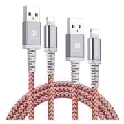 Dux Ducis Lightning Cable KII-Pro Series Grey 1m + 2m Bundle Offer