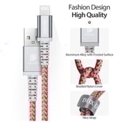 Dux Ducis Lightning Cable KII-Pro Series Grey 1m + 2m Bundle Offer
