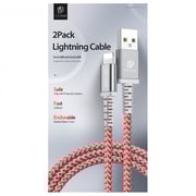 Dux Ducis Lightning Cable KII-Pro Series Grey 1m + 2m Bundle Offer