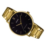 Casio Dress Gold Tone Stainless Steel Women Analog Watch LTP-VT01G-1B