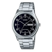 Casio Dress Silver Stainless Steel Men Analog Watch MTP-V006D-1B2