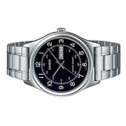 Casio Dress Silver Stainless Steel Men Analog Watch MTP-V006D-1B2
