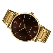 Casio Dress Gold Tone Stainless Steel Men Analog Watch MTP-VT01G-5B