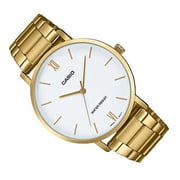 Casio Dress Gold Tone Stainless Steel Men Analog Watch MTP-VT01G-7B