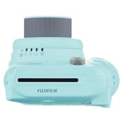 Fujifilm INSTAX Mini 9 Instant Film Camera Ice Blue + Leather Bag + 20 Mini Sheets
