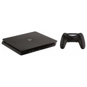 Sony PlayStation 4 Slim Gaming Console 500GB Black + Dual Shock 4 Control Black