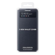 Samsung S View Wallet Case Black For Note 10 Lite