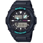 Casio BAX-100-1A Baby G Black Resin Analog/Digital Watch Women