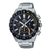 Casio EFS-S550DB-1AV Edifice Silver Stainless Steel Analog Watch Men