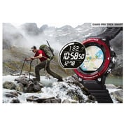 Casio Protrek Red Resin Smartwatch Men