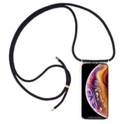 Lookabe Necklace Clear Case & Cord iPhone 11 Pro Black