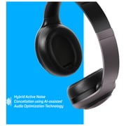 Play PLAYGO BH70 AI Based Wireless Noise Cancelling Headphones Grey