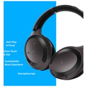 Play PLAYGO BH70 AI Based Wireless Noise Cancelling Headphones Grey
