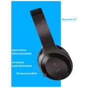 Play PLAYGO BH70 AI Based Wireless Noise Cancelling Headphones Brown