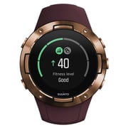 Suunto 5 Fitness Multisport Smart Watch Burgundy Copper