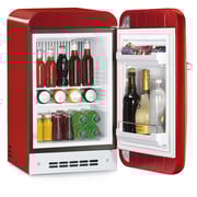 Smeg Single Door Refrigerator Retro Style Red 38 Litres - FAB5RRD3GA