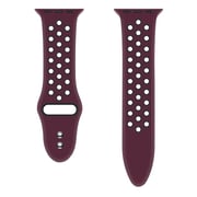 Promate OREO 42ML Apple Watch Band 42 - Maroon/Black