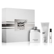 Montblanc Legend Spirit 3pcs Giftset 100ml EDT+ 100ml Aftershave + 7.5ml Miniture