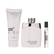 Montblanc Legend Spirit 3pcs Giftset 100ml EDT+ 100ml Aftershave + 7.5ml Miniture