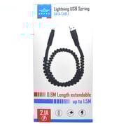 Brave Spring Lightning Cable 1.5m Black