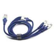 Brave 3in1 Charging Cable 1.2M Blue