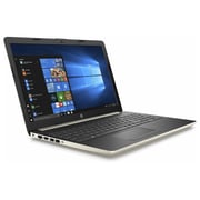 HP 15-DA1000NE Laptop - Core i7 1.8GHz 8GB 1TB 2GB Win10 15.6inch FHD Gold English/Arabic Keyboard