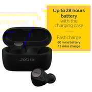 Jabra Elite Active 75t True Wireless Earbuds Titanium Black