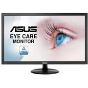 شاشة أسوس VP247HAE مزودة بتقنية العناية بالعين مقاس 23.6 بوصة سوداء اللون
