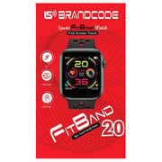 Brandcode FITBAND20 W5 Smart Watch - Black