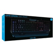 Logitech 920-008018 G910 Orion Spectrum RGB Wired Mechanical Gaming Keyboard English- Black