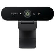 Logitech BRIO Ultra HD Webcam with RightLight 3