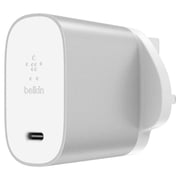 Belkin Boost Charge 27W USB-C Home Charger Silver F7U060my-SLV