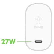 Belkin Boost Charge 27W USB-C Home Charger Silver F7U060my-SLV