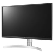 LG 4K UHD IPS LED HDR Monitor 27 inch with Ergonomic Stand Silver White -27UL550-W