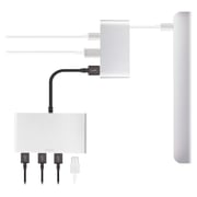 Moshi USB 3.0 Type-C Multiport Adapter Silver