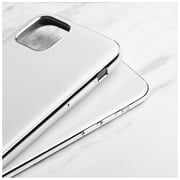 حافظة صلبة رفيعة من موشي آي جليز لهاتف iPhone 11 Pro Max أبيض
