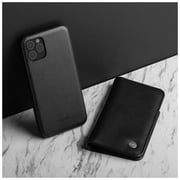 حافظة موشي أوفر ترو مع محفظة مغناطيسية قابلة للفصل لهاتف iPhone 11 Pro  أسود