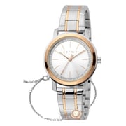 Esprit Two Tone Stainless Steel Analog Women Watch Set ES1L188M0075