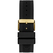 Guess Delta Black Silicone Multi-function Watch For Men GW0051G2