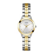 Guess Chelsea Two Tone Stainless Steel Analog Watch For Women W0989L8