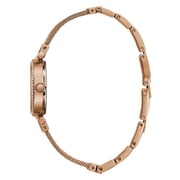 Guess Mini Soho Rose Gold Stainless Steel Analog Watch For Women W1009L3